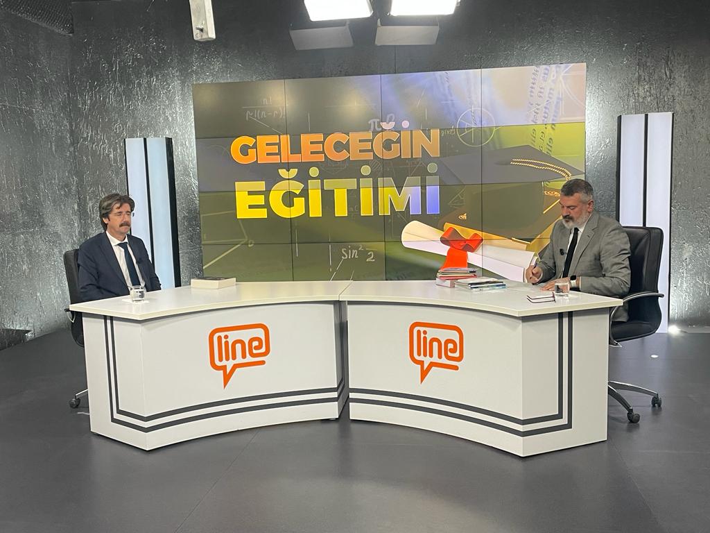 GELECEĞİN EĞİTİMİ Programı Line TV'de Başladı. İlk konuk BUÜ Rektörü Prof.Dr.Ferudun YILMAZ oldu.
