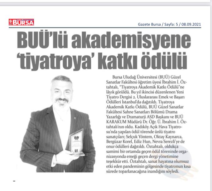 Dr.İbrahim İ. ÖZTAHTALI